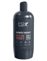 PDX Plus Shower Therapy Milk Me Honey Realistic Masturbator Realistic Butts And Vaginas